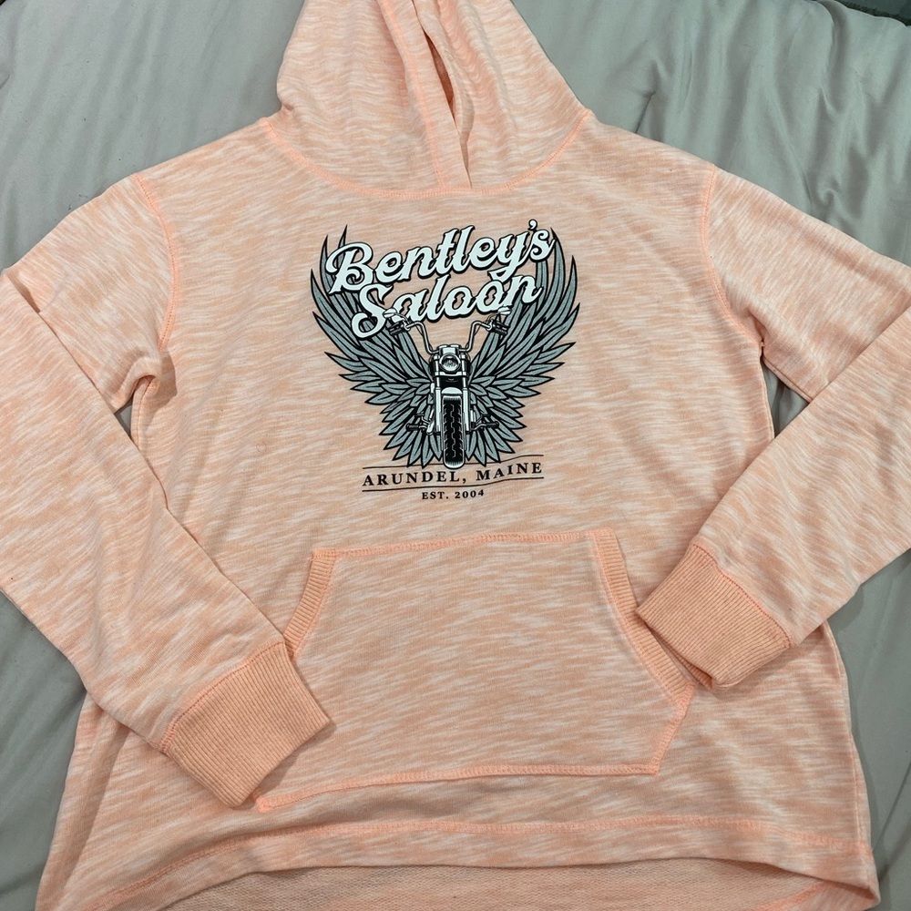 Bentley's Saloon Peach Hoodie